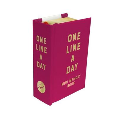 Rose Velvet Mini One Line a Day, Notizbuch von Chronicle Books, Abrams & Chronicle Books, 978-1-79724-791-5