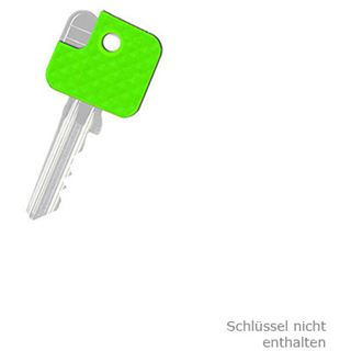 WEDO Schlüsselkappen eckig, 100er Sortimentskarton