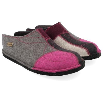 Haflinger - Flair Puzzle - Hüttenschuhe 37 | EU 37 grau