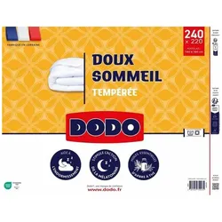 Dodo, Duvet, Bettdecke DOUX SOMMEIL Weiss 300 g/m2 220 x 240 cm (300 g, Polyester, 240 x 220 cm)