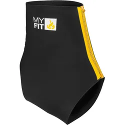 Powerslide, Unisex, Sportsocken, MYFIT Footies Low 3mm XS 31-34 (31 - 34), Schwarz