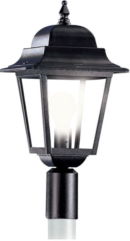 Athena Lanterna Con Attacco Per Palo Esistente Illuminazione Esterno Giardino