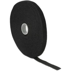 DeLOCK 18712 Klettverschluss Schwarz 1 Stück(e)