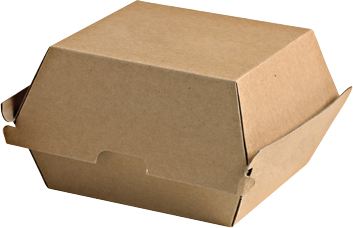 Firstpack Set da 500 pezzi Scatola per hamburger 14,5 x 13 cm
