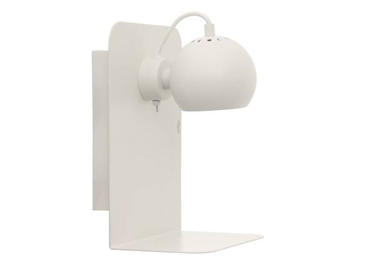 Frandsen Ball WandleuchteUSB Mattweiß
