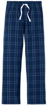 District DT1800 Flannel Plaid Pant in Dark Royal Blue Scotch size 3XL   Cotton