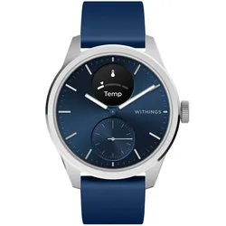 WITHINGS - SCANWATCH 2 - silver blue blue silicon / 42mm