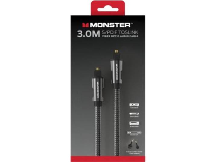 Monstercable - Cable Audio Fibre Optique 3m