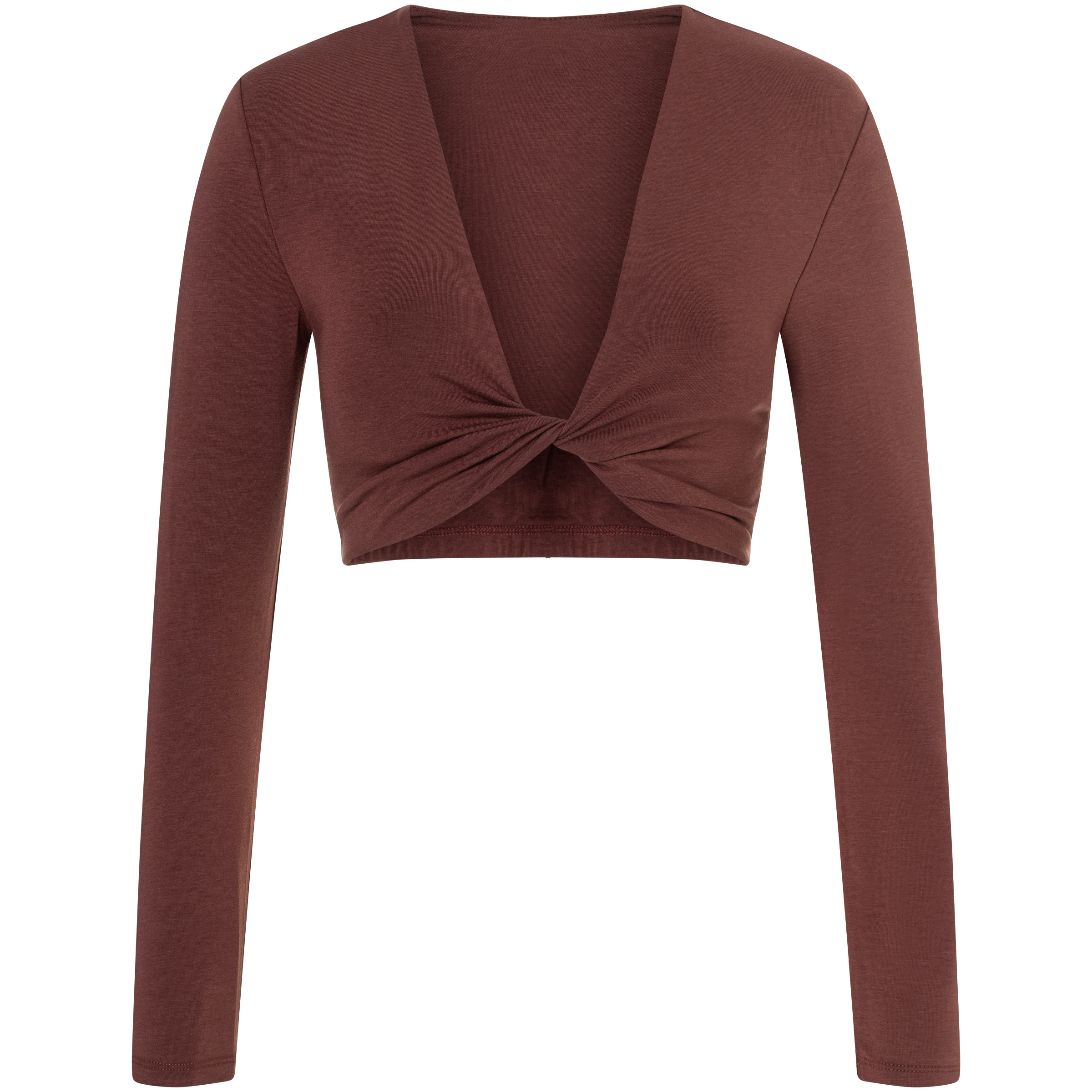 Mandala Support Top Damen Longsleeves rot Größe L Yoga | Lifestyle Hautfreundlich Lyocell (Tencel)
