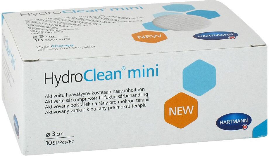 Hydroclean mini Kompressen 3 cm rund steril