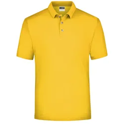Poloshirt-Piqué Medium "JN020" - M - gold-yellow