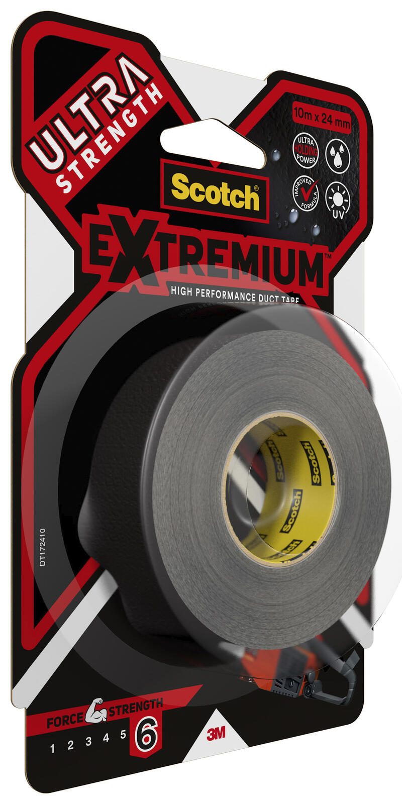 Scotch Gewebeband Extremium™ Ultra Strength 24,0 x 10,0 (mm x m) schwarz 7100207215