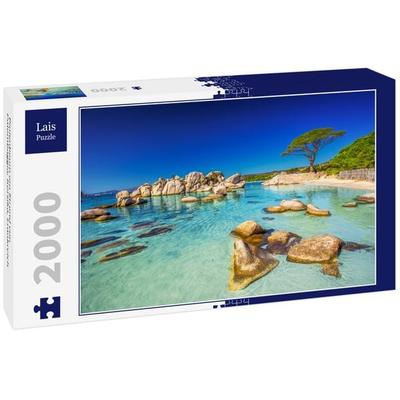 Lais Puzzle Pinienbaum am Strand von Palombaggia, Korsika, Frankreich 2000 Teile