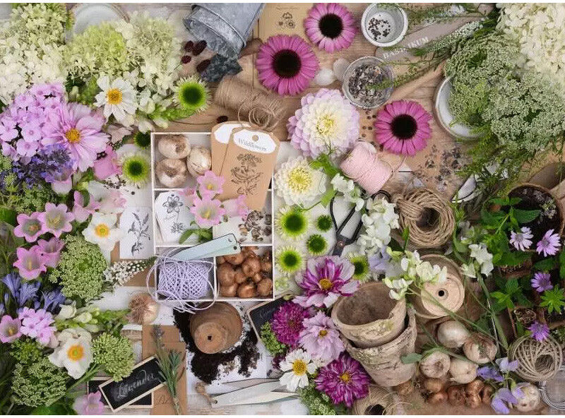 Puzzle 1000 pcs Pour l'amour des fleurs - Ravensburger