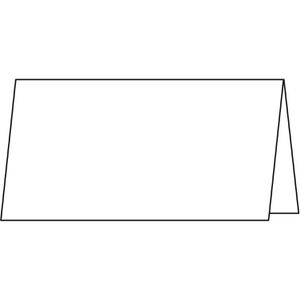 Sigel Tischkarten DP047, weiß, blanko, aus 185 g/m² Karton, 100 x 60/120 mm, 40 Stück