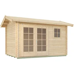 Weka Gartenhaus 163 340x250cm - 50 % Rabatt auf Dacheindeckung