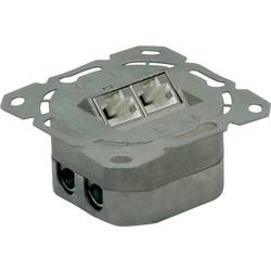 VALUE Cat.6A (Class EA) Dose, 2x STP, Unterputz, waagerecht, weiss 25.99.8490