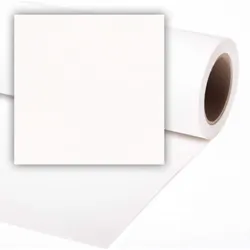 COLORAMA Hintergrund 1.35x11m Super White #5107 (Sperrgut)