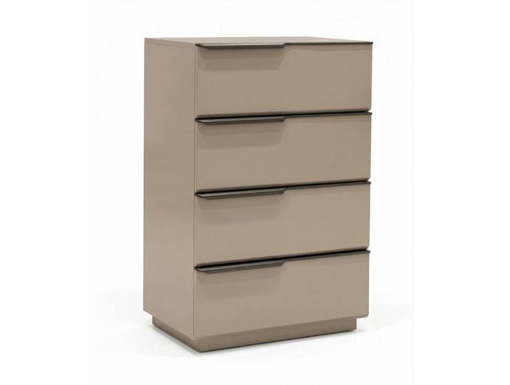 JVmoebel Schubkastenkommode Kommode Beige Moderner Stil Minimalistisch Aufgeräumt Funktional hell, Made in Europa
