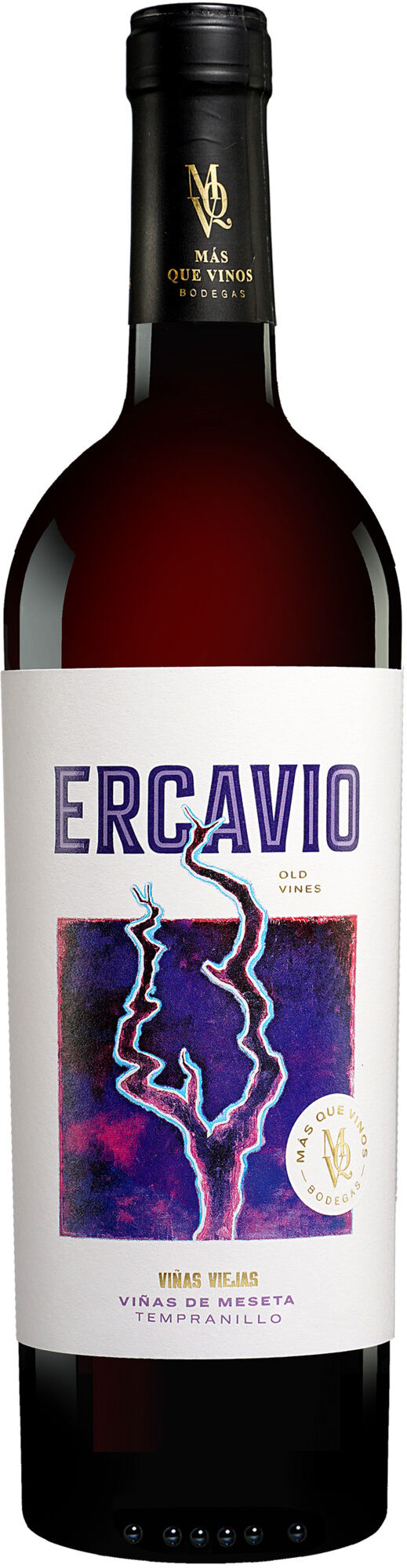 Más que Vinos Ercavio Tempranillo Viñas de Meseta 2023 13.5% Vol. Rotwein Trocken aus Spanien
