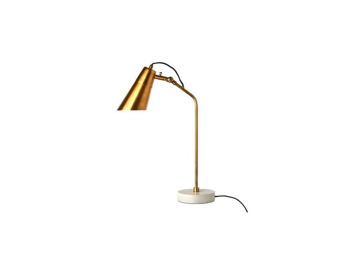 Lampe de table en aluminum doré Disk
