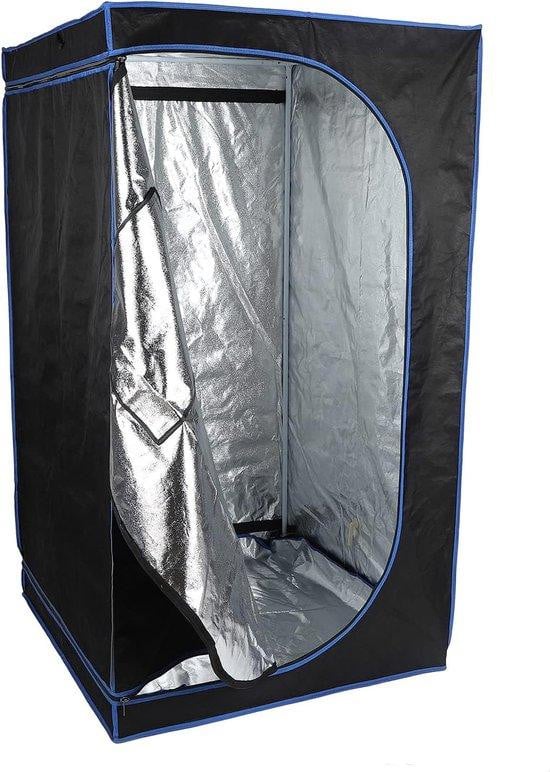 Opvouwbare Sauna Tent Stoomcabine Grijs 95 x 33 x 18 cm