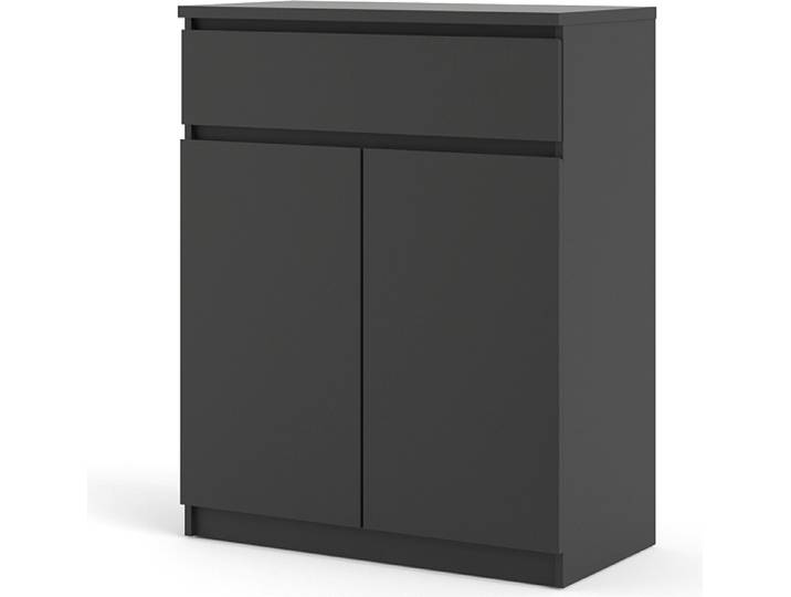 Nada Sideboard 2 Türen og 1 Schublade mattschwarz.