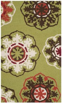 SAFAVIEH Handmade Artisan Bjorg Floral Wool Rug