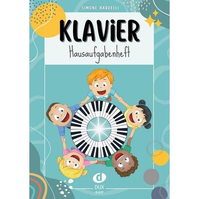 Klavier-Hausaufgabenheft -