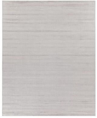 Exquisite Rugs Addison handloomed Bamboo Silk Aluminum Area Rug