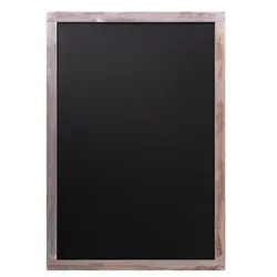DECOR SERVICE Wand-Kreidetafel, white-wash, wasserfest, 60x87cm, 1 Stk.
