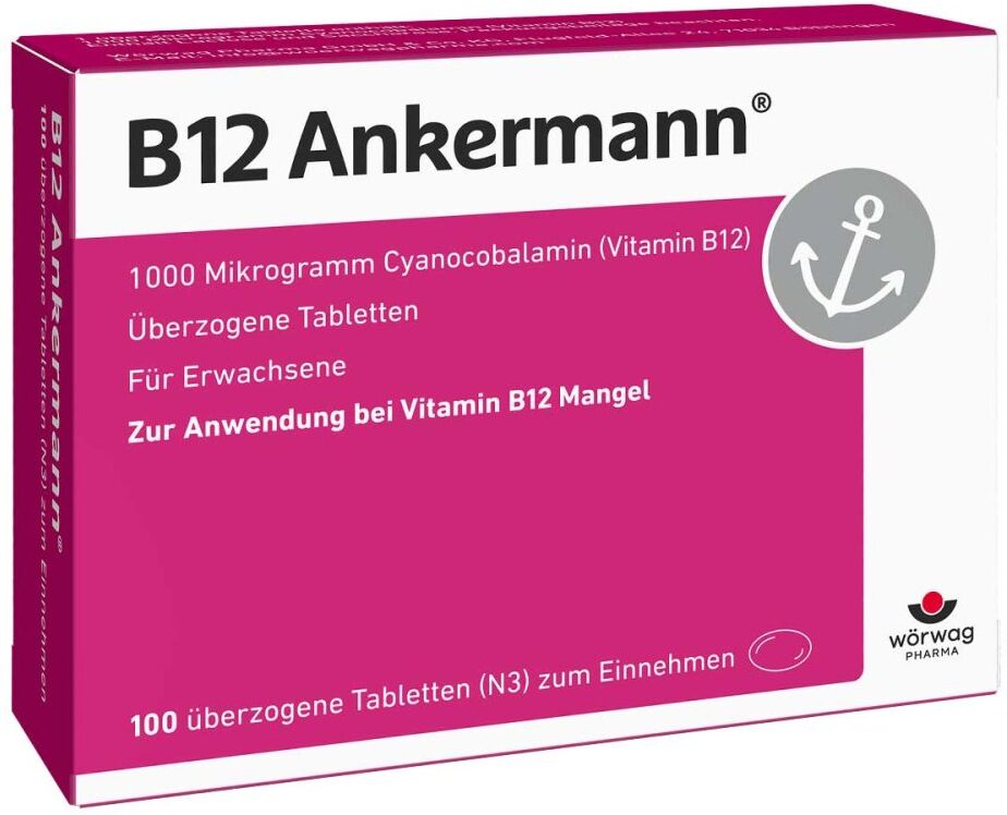 B12 Ankermann überzogene Tabletten