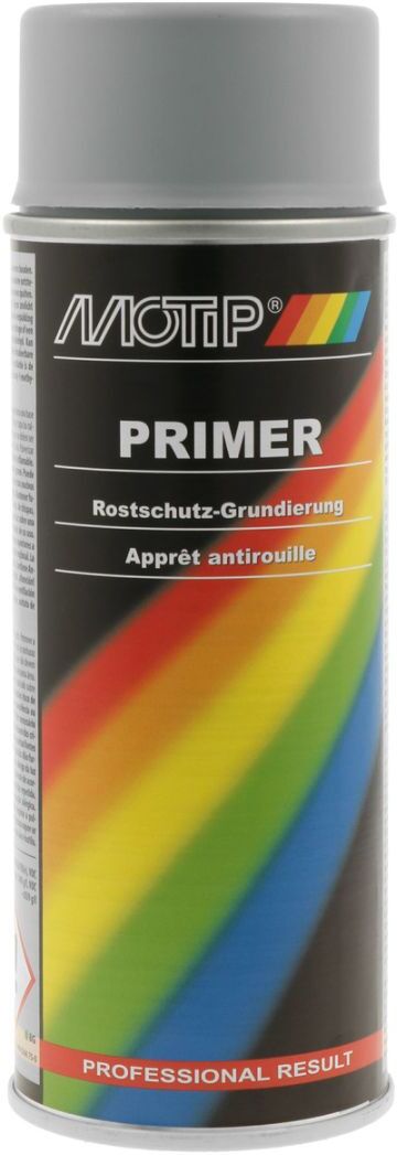 european aerosols MoTip Rostschutzgrundierung grau, grau, 400 ml