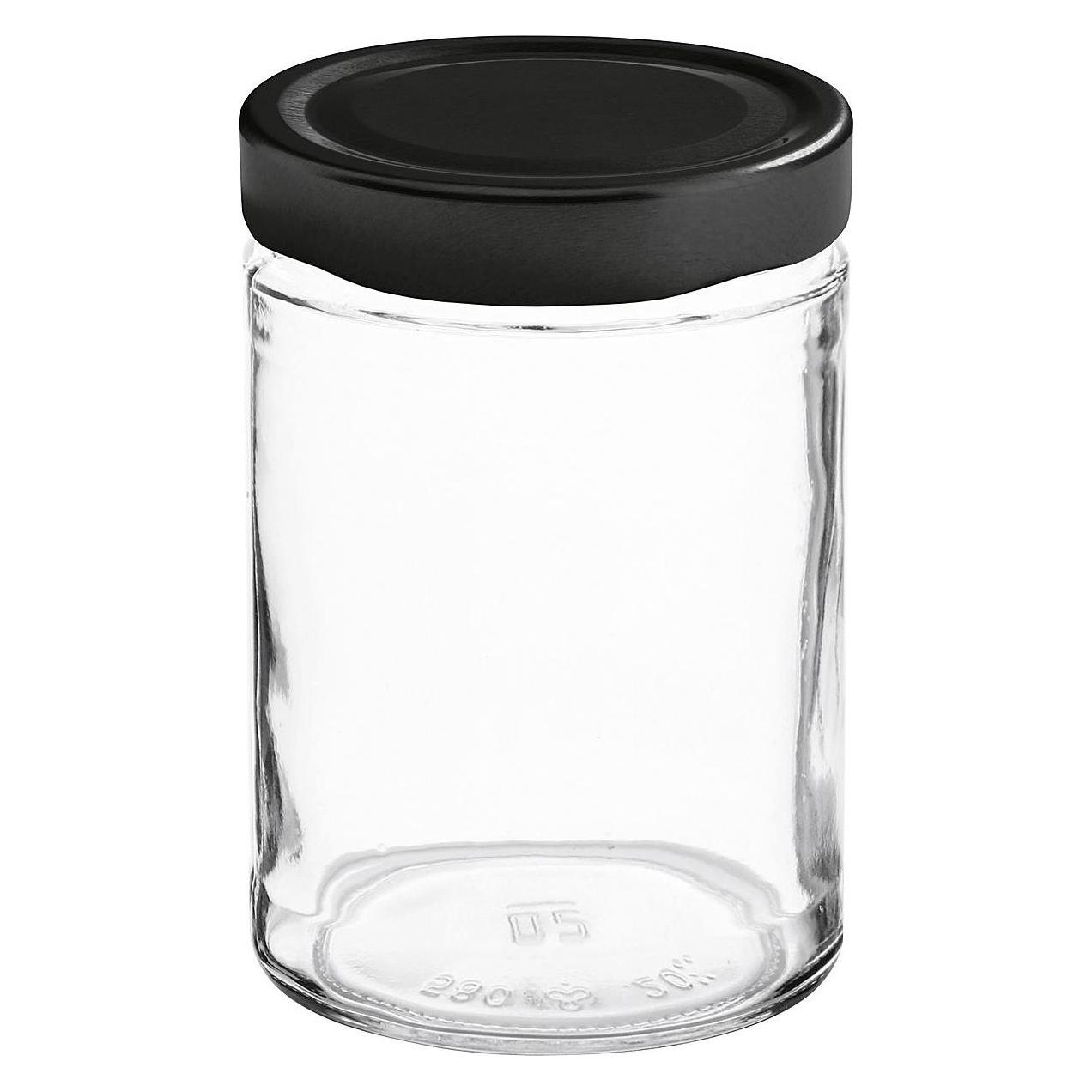 Dosen-Zentrale Hochrandglas 580ml Cap 82mm sw (1 Stk., 0.94 l) (DOSEN-ZENTRALE) Mindestbestellmenge: 6 Stück