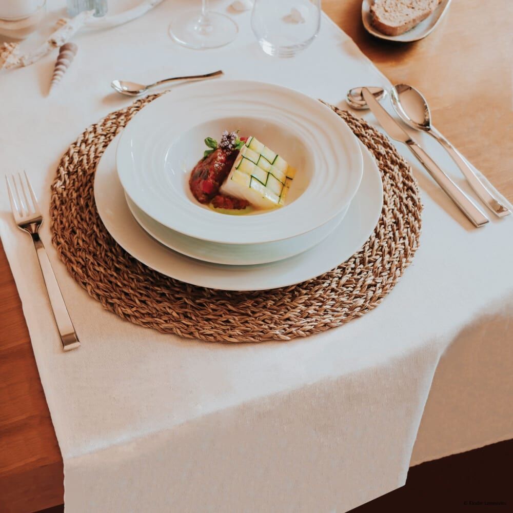 Couzon Ménagère 48 pièces pour 12 personnes Argenté 27x6x37cm