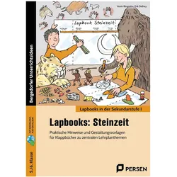 Lapbooks: Steinzeit, Schulbücher von Kevin Bingsohn, Erik Delhey