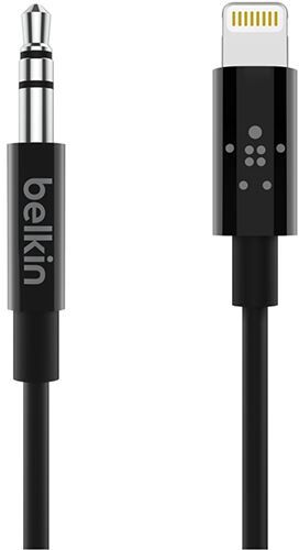 Belkin Adaptador Lightning  para Jack 3.5 mm - Preto