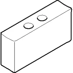 Dornbracht Griffelement für Therm. 092033006-00 chrom