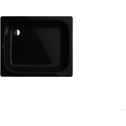 Kaldewei Sanidusch Duschwanne 448000010701 70x75x14cm, ohne Effekt/Antislip, schwarz