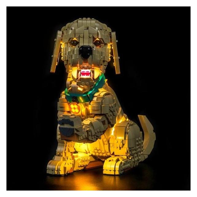 BrickBling LED Beleuchtungs-Set für LEGO 11384 Golden Retriever Welpe (GC1353)
