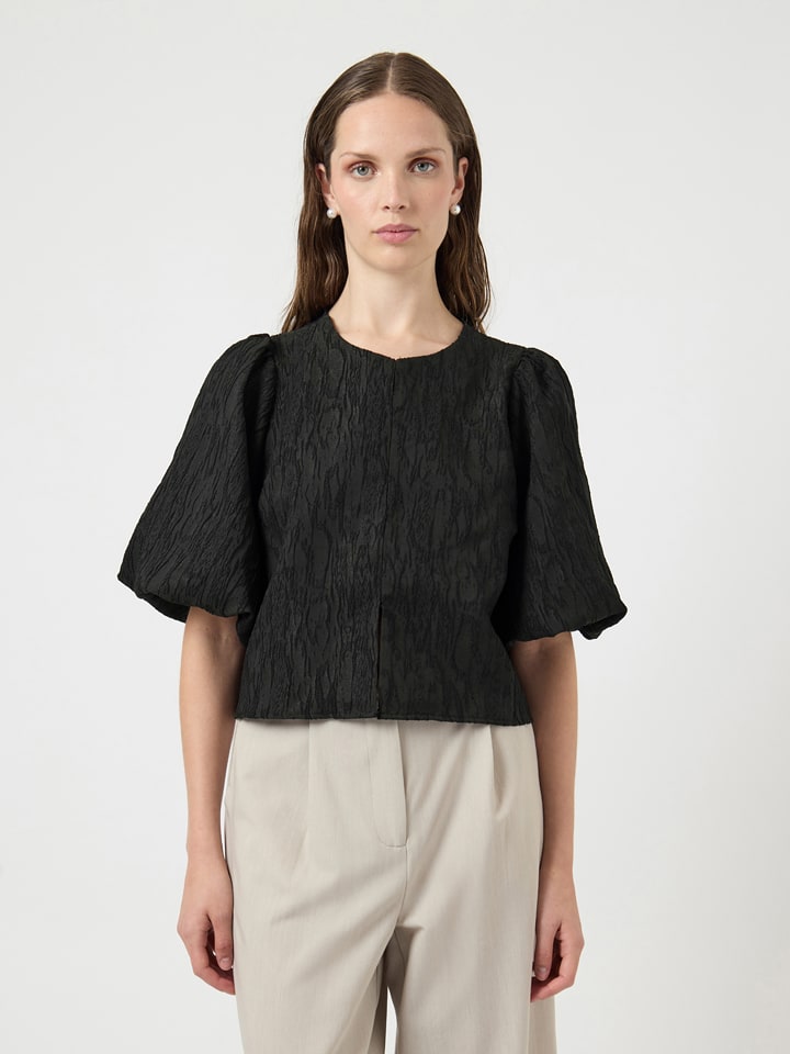 YAS Bluse in Schwarz - 38