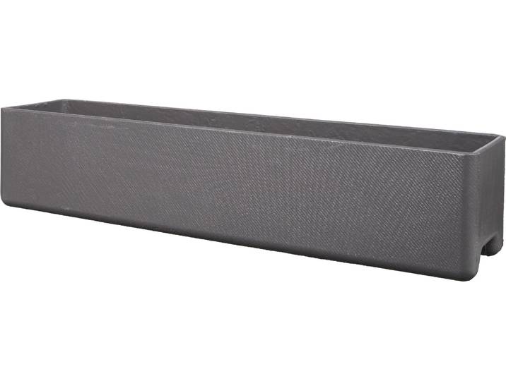 Eternit Blumenkiste Balconia Anthrazit 80 × 17 cm