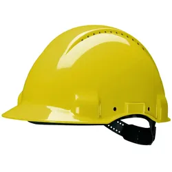 Schutzhelm G3000 m. Uvicator ABS mit Schweißband - gelb