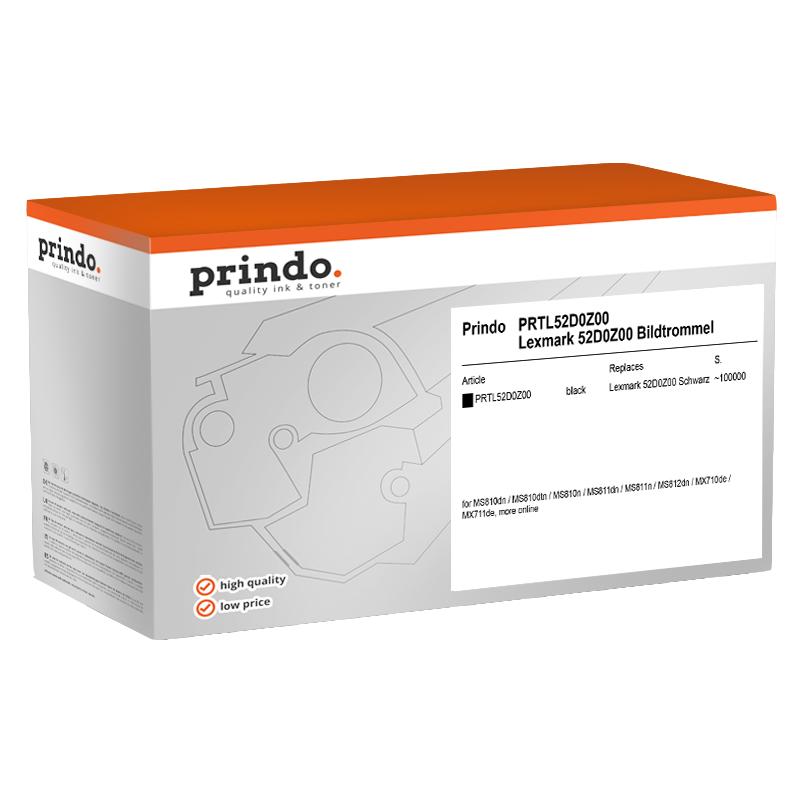 Prindo kompatibel mit Lexmark 52D0Z00 (BK) (PRTL52D0Z00)