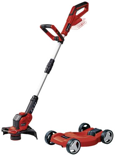 Einhell Power X-Change GE-CT 18/28 Li TC-Solo Akku Rasentrimmer ohne Ladegerät, ohne Akku, inkl. Trimmer Cart 18V Schnittbreite