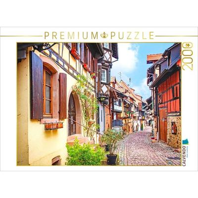 CALVENDO Puzzle Kopfsteingepflasterte Gassen | 2000 Teile Lege-Größe 90x67cm Foto-Puzzle für glückliche Stunden