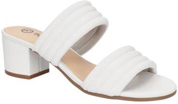 Bella Vita Georgette - Womens 8.5 White Sandal Medium