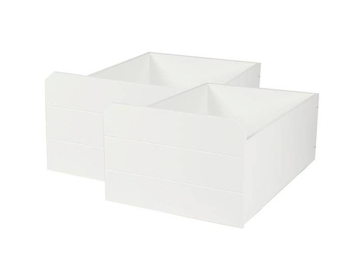 BETTSCHUBKASTEN Weiß B: 58cm