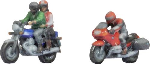NOCH Z Motorradfahrer Bemalt, Sitzend