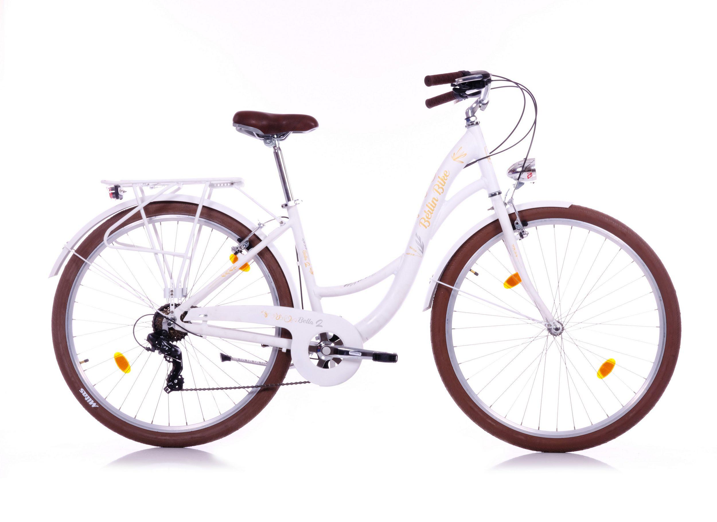 Cityrad Bella 2 - 28 Zoll Damen Hollandrad mit Shimano 7-Gang - Weiß